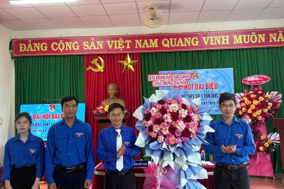 ĐOÀN TRƯỜNG THPT SỐ 1 TÔN ĐỨC THẮNG TỔ CHỨC ĐẠI HỘI ĐẠI BIỂU LẦN THỨ  XIV, NHIỆM KỲ 2025-2026