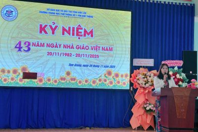KỶ NIỆM 43 NĂM NGÀY NHÀ GIÁO VIỆT NAM 20/11